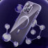 Фото #3 товара Чехол для смартфона Kingxbar Ice Crystal Series для iPhone 14 Magnetyczne MagSafe PQY серебряный