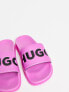 Фото #4 товара HUGO Match It logo sliders in medium pink
