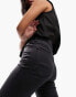 Фото #6 товара ASOS DESIGN power stretch 'enhancer' flared jeans in black