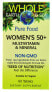 Фото #1 товара Natural Factors Whole Earth & Sea Women's 50+ Цельнопищевые мультивитамины и минералы для женщин 50+ 60 таблеток