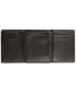 ფოტო #2 პროდუქტის Men's Leather Gramercy Slim Trifold Wallet