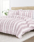 Linear Tie Dye 3-Pc. Duvet Cover Set, Full/Queen