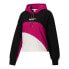 Фото #1 товара Puma City Lights Track Logo Pullover Hoodie Womens Black Casual Athletic Outerwe