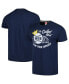 ფოტო #1 პროდუქტის Men's Navy New York Yankees Doddle Collection The Called Shot Tri-Blend T-shirt