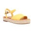 Фото #2 товара TOMS Abby Platform Espadrille Womens Yellow Casual Sandals 10020816T-700