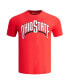 Фото #2 товара Men's Scarlet Distressed Ohio State Buckeyes Classic T-Shirt