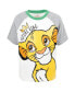 ფოტო #2 პროდუქტის Toddler Boys Mickey Mouse Lion King Pixar Cars Pixar Toy Story French Terry T-Shirt and Shorts Outfit Set to