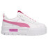 Фото #1 товара Puma Mayze Lace Up Platform Womens Size 7 M Sneakers Casual Shoes 384007-01