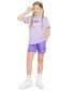 ფოტო #4 პროდუქტის Girls Sportswear Logo Graphic T-shirt