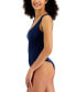 Women's Scalloped Scoop-Neck Bodysuit, Created for Macy's