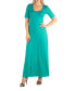 Фото #1 товара Women's Casual Maxi Dress with Sleeves