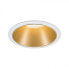 PAULMANN 93396 - Recessed lighting spot - GU10 - 1 bulb(s) - LED - 10 W - Gold - White