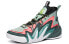 Фото #3 товара Высокие баскетбольные кроссовки Anta 2 Sport Shoes "Безудержный" зелено-розовые