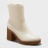 Women's Jenna Platform Boots - Universal Thread Off-White 8