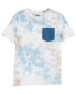 Фото #6 товара Футболка для малышей Carterʻs Kid Cloud Dye Pocket Tee