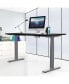 Фото #2 товара Electric Stand Up Desk Frame - Ergear Height Adjustable Table Legs Sit Stand Desk Frame Up