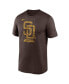 Фото #2 товара Men's Brown San Diego Padres 2024 MLB World Tour Seoul Series Legend Performance T-Shirt