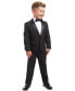 Фото #7 товара 4-Piece Tuxedo Suit, Shirt & Bowtie, Little Boys