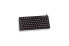 Cherry Slim Line Compact-Keyboard G84-4100 - Keyboard - Laser - 86 keys QWERTY - Black