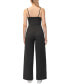 ფოტო #2 პროდუქტის Dylan Ryan Juniors' Lace-Trim Bustier Jumpsuit