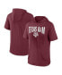 Фото #1 товара Men's Maroon Texas A&M Aggies Outline Lower Arch Hoodie T-shirt