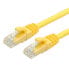 Фото #1 товара VALUE UTP Cable Cat.6 - halogen-free - yellow - 10m - 10 m - Cat6 - U/UTP (UTP) - RJ-45 - RJ-45