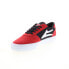 Фото #4 товара Lakai Manchester MS3220200A00 Mens Red Suede Skate Inspired Sneakers Shoes