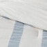 Фото #2 товара 3pc Full/Queen Traditional Stripe Comforter & Sham Set Blue - Threshold