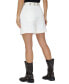 ფოტო #2 პროდუქტის Women's Topstitched Relaxed Denim Shorts