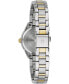 ფოტო #3 პროდუქტის Women's Sutton Two-Tone Stainless Steel Bracelet Watch 28mm