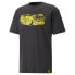 Puma Graphic Crew Neck Short Sleeve T-Shirt X Staple Mens Black Casual Tops 5399