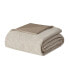 Фото #6 товара Одеяло Clean Spaces mara с вафельным плетением 3-х предметный набор на душевую комнату, Король/Калифорния Кинг