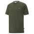 Puma Mmq Crew Neck Short Sleeve T-Shirt Mens Green Casual Tops 533463-73