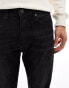 DTT stretch slim fit jeans in washed black