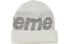Фото #2 товара Шапка Supreme FW18 Белая с крупным логотипом 3M反光 Большая - Головной убор