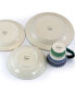 Zen Mozaik 16 Piece Luxurious Stoneware Dinnerware Set