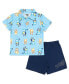 ფოტო #1 პროდუქტის Bingo Boys Polo Shirt and Shorts Toddler|Child