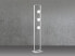 LED Stehlampe Bubble Weiß Opalglas
