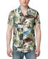 ფოტო #1 პროდუქტის Buffalo Men's Saflora Shirt in Retro Floral
