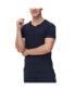 ფოტო #3 პროდუქტის INK + IVY Heat retaining Crew neck contrast Short Sleeve Pajama Tee