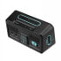 TFA Boxx2 - Digital alarm clock - Rectangle - Black - Plastic - 12/24h - 0 - 50 °C