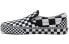 Фото #2 товара Кроссовки Vans Slip-On All Over Checkerboard Classic черно-белые