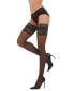 Фото #1 товара Women's French Lace Sheer Thigh High Stockings