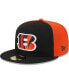 Фото #2 товара Men's Black Cincinnati Bengals Gameday 59FIFTY Fitted Hat