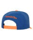 Men's Blue, Orange New York Knicks Soul XL Logo Pro Crown Snapback Hat