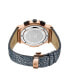 ფოტო #4 პროდუქტის Men's 10 YR Anniversary Saxon Diamond (1/6 ct.t.w.) & 18K Rose-gold Plated Watch