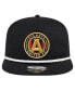 Men's Black Atlanta United FC The Golfer Kickoff Collection Adjustable Hat