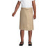 ფოტო #12 პროდუქტის Big Girls School Uniform Solid A-line Skirt Below the Knee