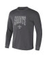 ფოტო #3 პროდუქტის Men's NFL x Darius Rucker Collection by Charcoal New Orleans Saints Long Sleeve Thermal T-shirt