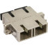 Фото #1 товара InLine Fiber Optical Metal Adapter Duplex SC/SC MM Ceramic Sleeve with Flange